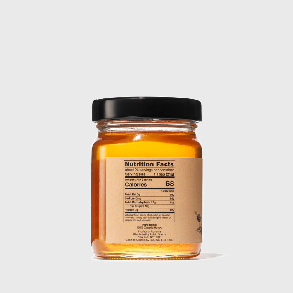 Organic Linden Flower Raw Honey - Image 3
