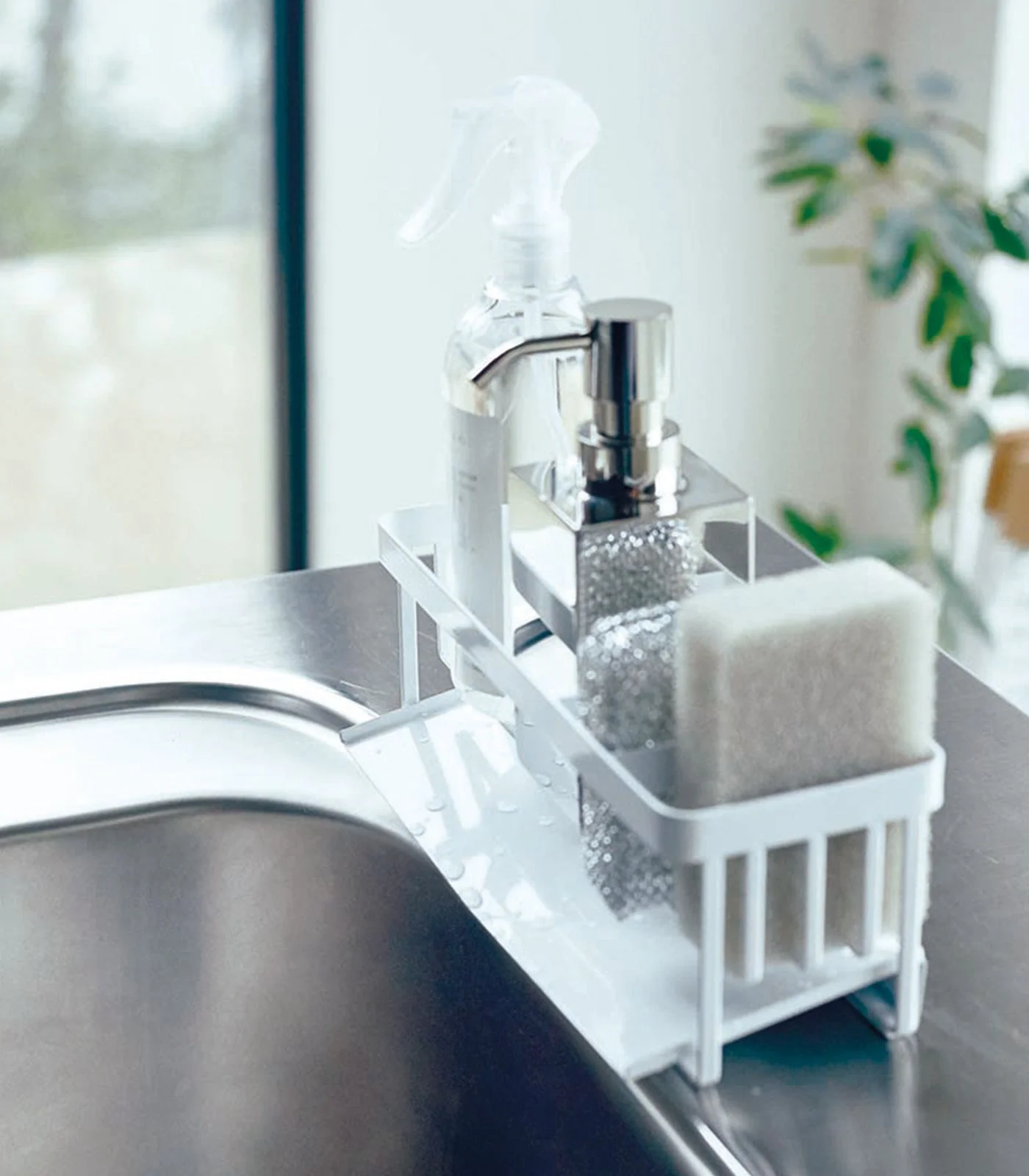 Sponge & Bottle Holder - Steel - Image 6